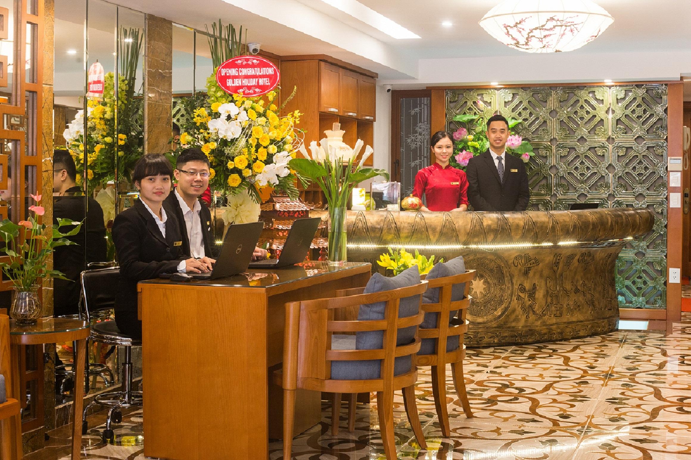 Hanoi Golden Holiday Hotel Zewnętrze zdjęcie