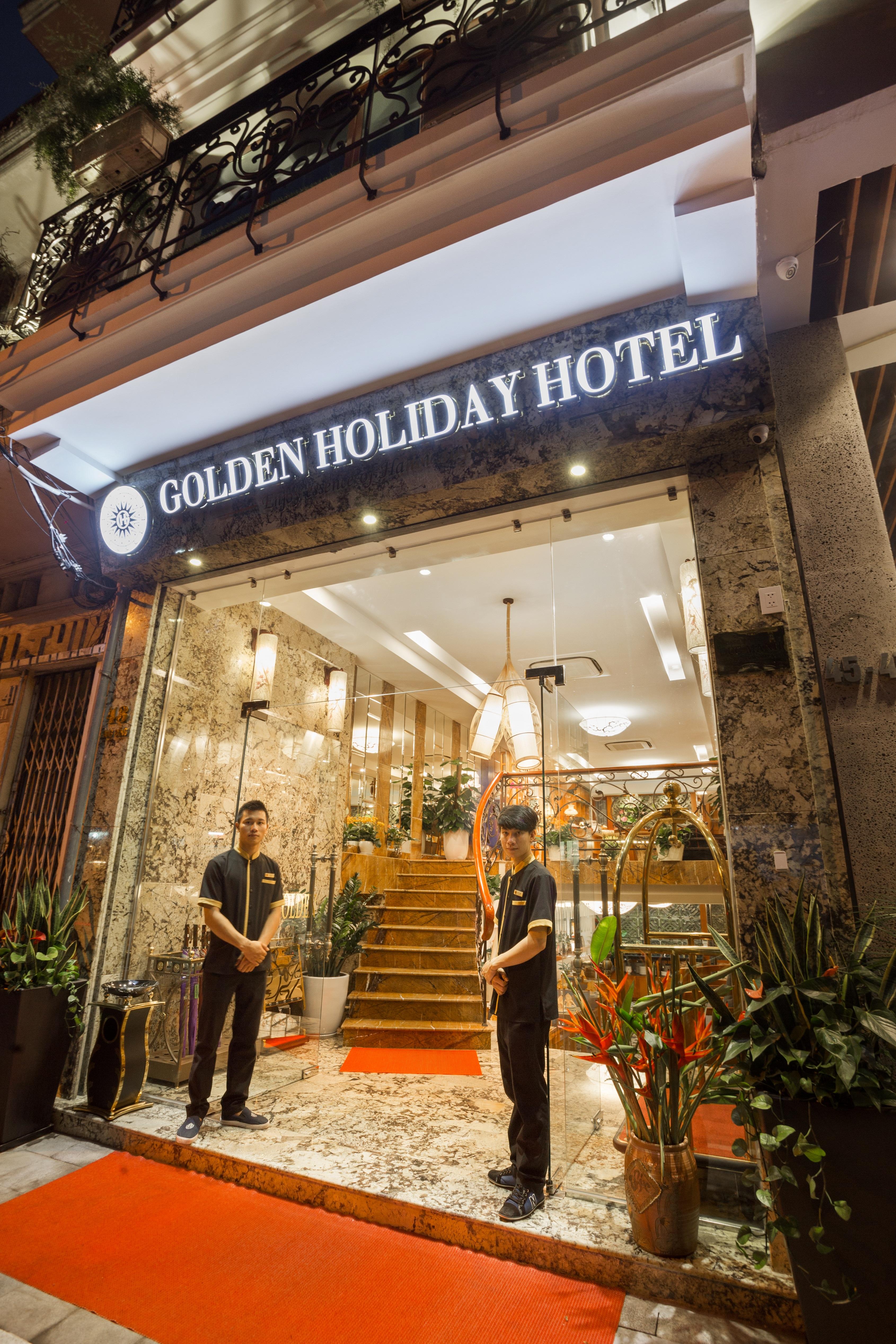 Hanoi Golden Holiday Hotel Zewnętrze zdjęcie